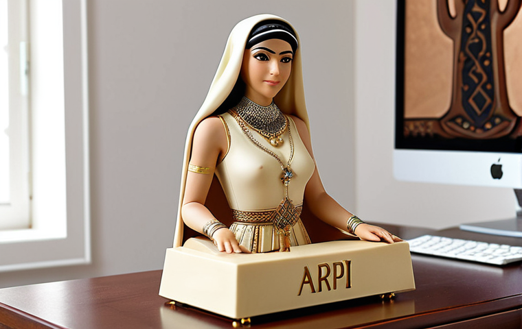 **

*   **Prompt:** "A stunning, detailed figurine of a Nikke character (specify a popular character name, e.g., Rapi) in her iconic outfit, displayed on a modern desk in a stylish Arabic home. Focus on capturing the high-quality craftsmanship and collectible nature of the item. Include subtle Arabic design elements in the background."

**