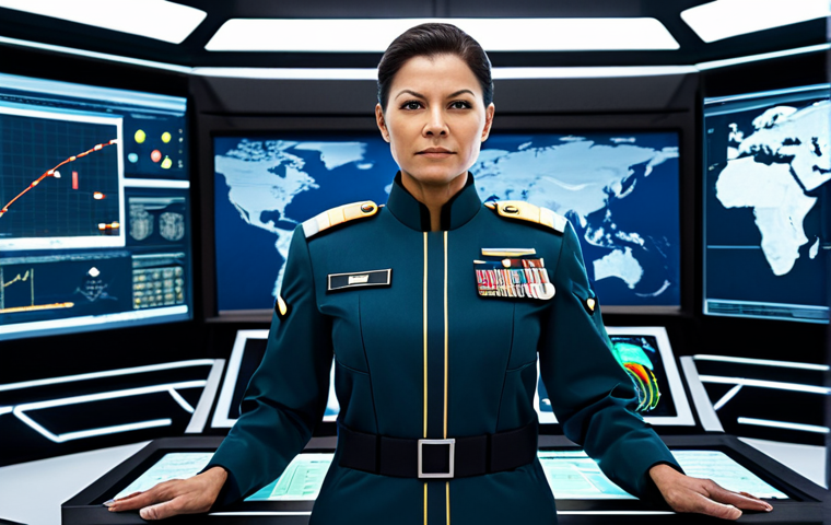 **Prompt 1: Strategic Commander Overseeing Progression**
    A highly skilled professional female commander in a modest, futuristic military uniform, standing confidently in a high-tech command center. She is viewing holographic displays showing strategic data and charts indicating significant team progression and increased power levels. The environment is clean, well-lit, and depicts advanced technology. The commander has a focused and determined expression, embodying leadership and strategic planning. The image should feature perfect anatomy, correct proportions, natural pose, well-formed hands, and proper finger count. This is a professional photography, high-quality, safe for work, appropriate content, fully clothed, and family-friendly image with natural body proportions.