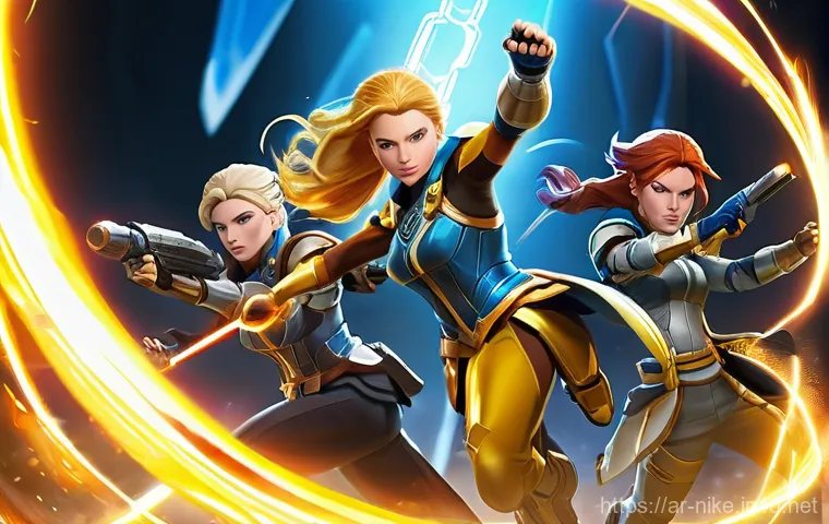 승리의여신 니케 캐릭터 속성 점검 - **Strategic Boss Encounter: Precision and Tactical Advantage**
    An epic battle scene where two sk...
