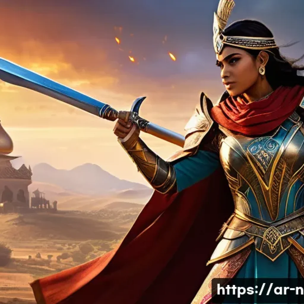승리의여신 니케 자주 묻는 질문 모음 - A detailed fantasy battle scene featuring a balanced team of characters from the game "Victory Godde...