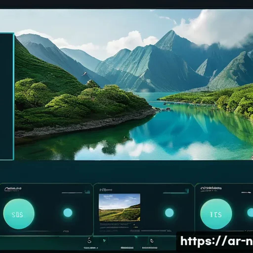 승리의여신 니케 UI 가이드 - A sleek, user-friendly main game interface inspired by "승리의여신:니케," featuring a harmonious color pale...