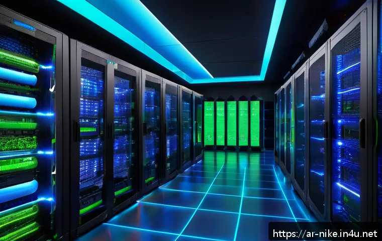 승리의여신 니케 서버별 차별화된 콘텐츠 - A highly detailed digital illustration of a Middle Eastern gaming server room with advanced infrastr...