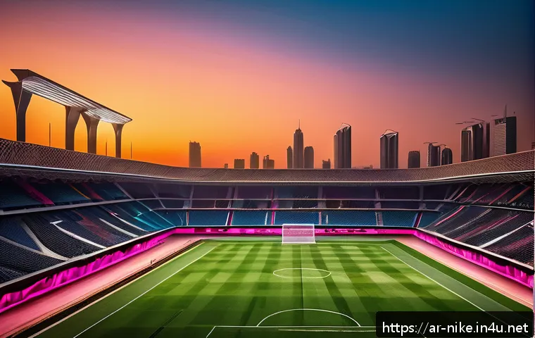 승리의여신 니케 배틀 로얄 모드 출시 루머 - A dynamic battle royale scene set in a massive stadium inspired by iconic Middle Eastern architectur...